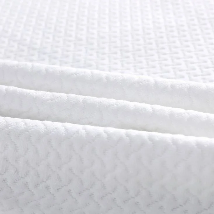 Waterproof Bamboo Fabric Mattress Pad, Mattress Topper with Stretch Skirt